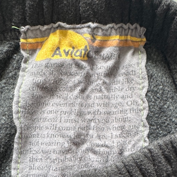 Aviator Nation Black Sweatpants Purple Stripe Joggers Super Soft Small - Picture 6 of 8